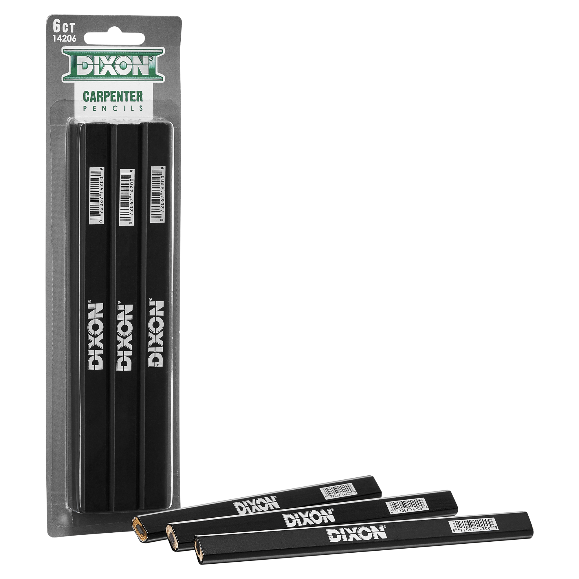Black 05005 Dixon Industrial Round American Marking Crayons Long-Lasting Pack of 12 