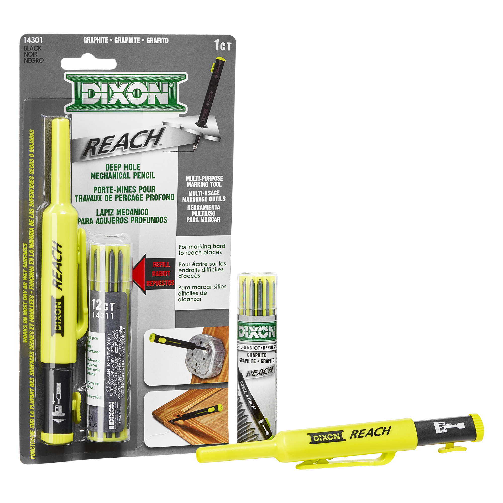 Medium Tip Details about    DIXON Industrial Paint Markers 2 Markers Yellow 80223 NEW 