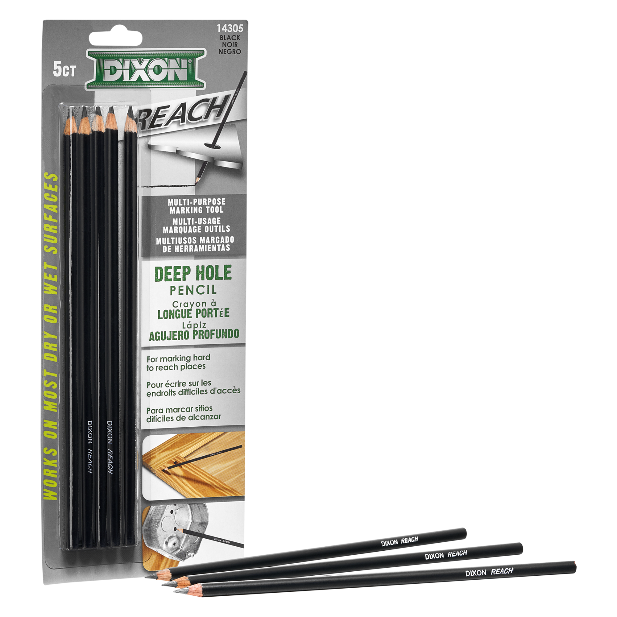Box 12 Dixon Lumber Crayons All Colours for Marking Timber Wood Metal etc. 