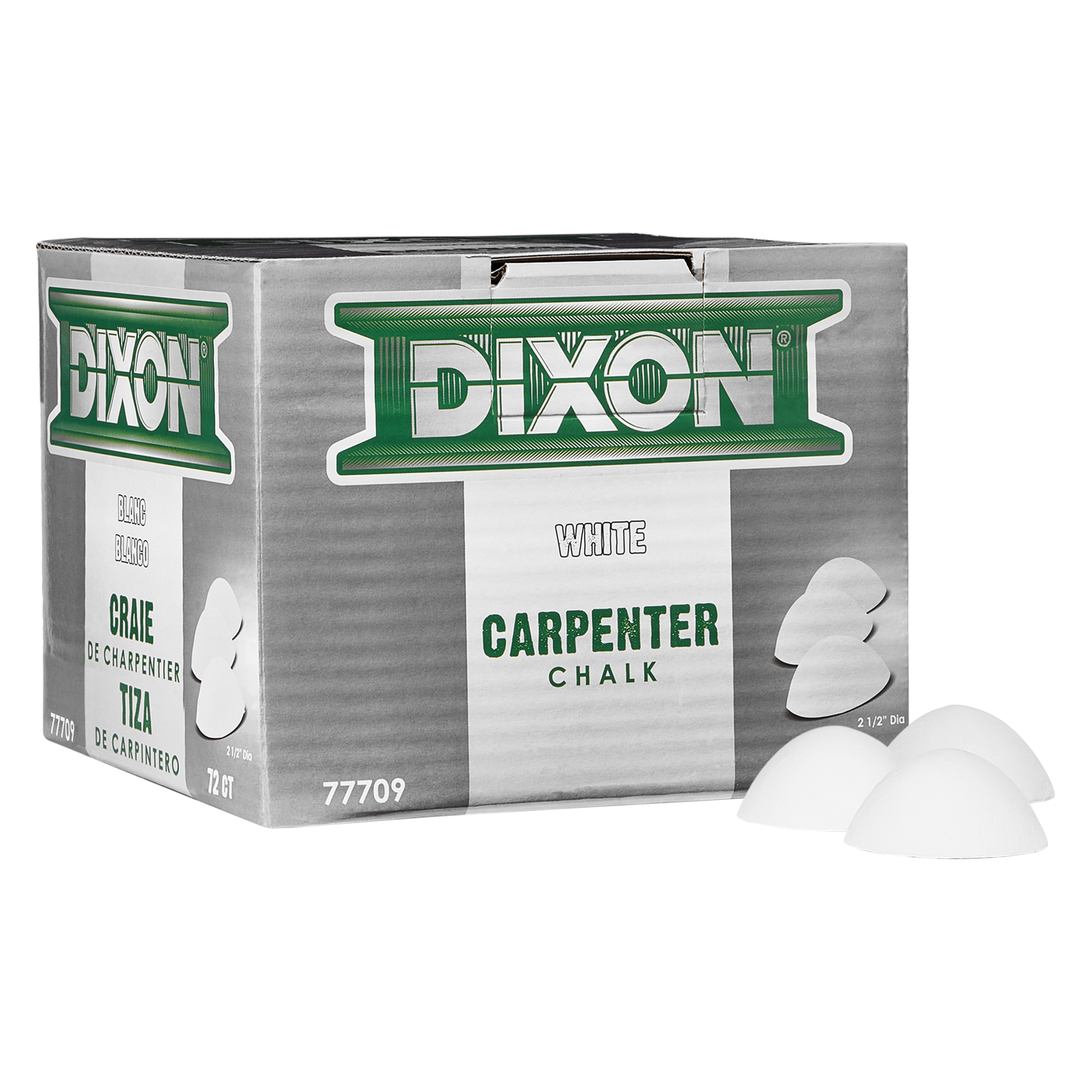 Dixon® Lumber Crayons, 4.5 X 0.5, Carbon Black, Dozen X49400, 1