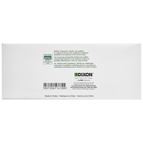13003 Round 4-3/4 x 11/16 Dixon Industrial Fluorescan Specialty Crayons 12-Pack Orange 